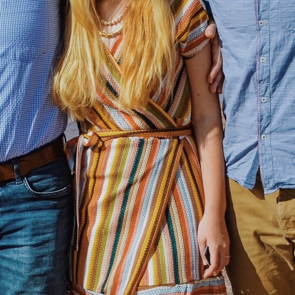 Mango Multicolor Striped Dress - Picture 7 of 7